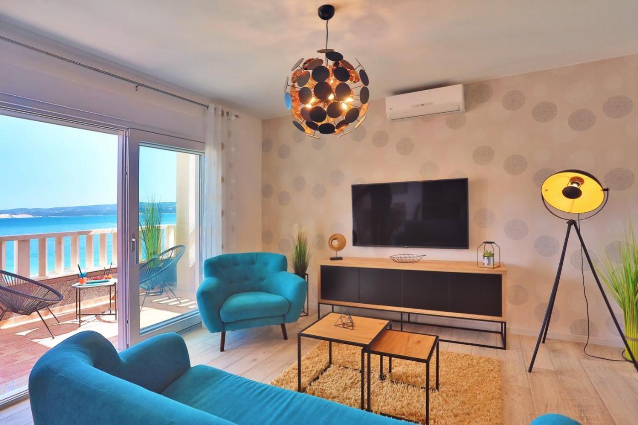 Villa Matan - Only 200M From The Sandy Beaches, Private 28M2 Pool Омиш Экстерьер фото